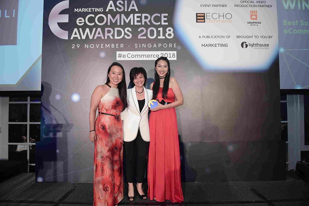 XIXILI wins Best Social Media eCommerce Campaign at Asia eCommerce Awards 2018
